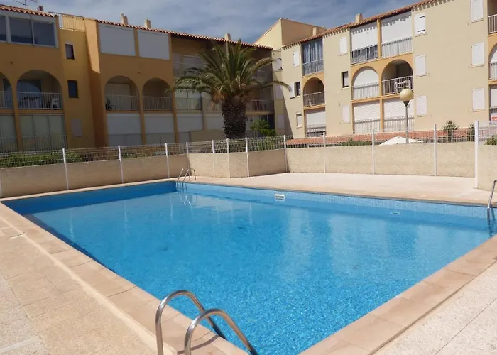 T2, Rez-de-jardin, Terrasse, Piscine, Les Maisons De La Plage, Narbonne-Plage
