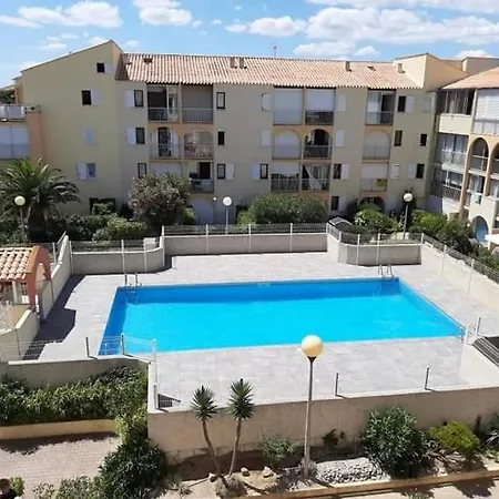 Apartment T2, Rez-de-jardin, Terrasse, Piscine, Les Maisons De La Plage, Plage Narbonne-Plage