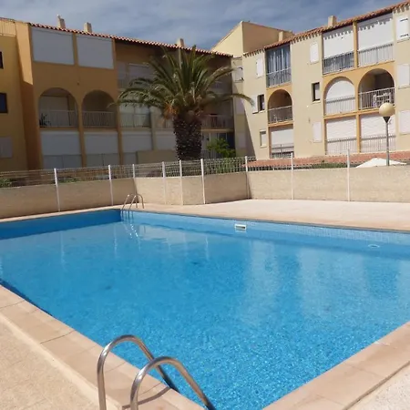 T2, Rez-de-jardin, Terrasse, Piscine, Les Maisons De La Plage, Plage Narbonne-Plage