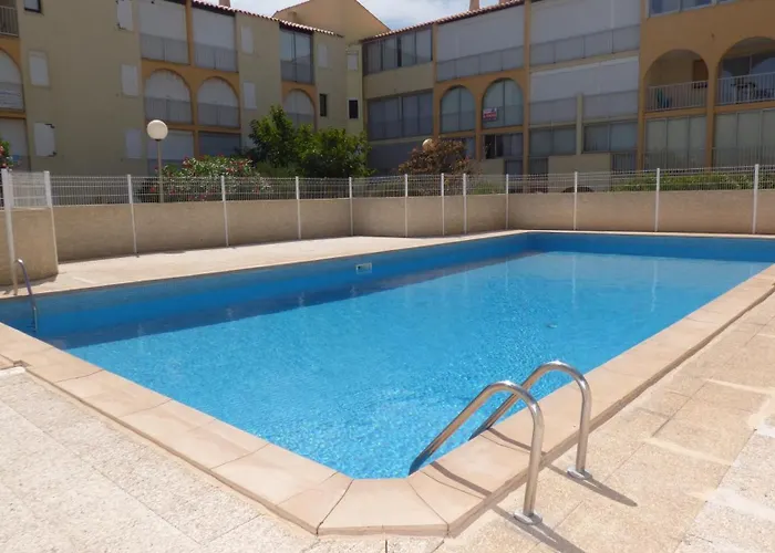 T2, Rez-de-jardin, Terrasse, Piscine, Les Maisons De La Plage, アパート ナルボンヌ・プラージュ