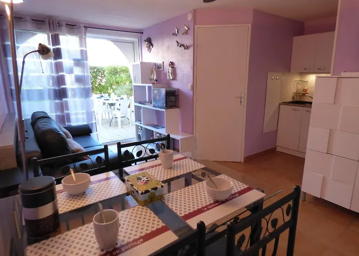 T2, Rez-de-jardin, Terrasse, Piscine, Les Maisons De La Plage,